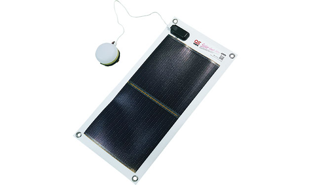 LEDランタン発売 太陽電池と蓄電機能つき