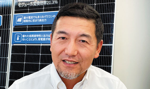 「日本向けの太陽光パネル販売で、当社は礎を築いた」 