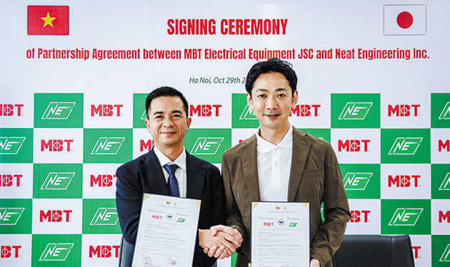 ニートエンジニアリング、変圧器ベトナム最大手と総代理店契約を締結
