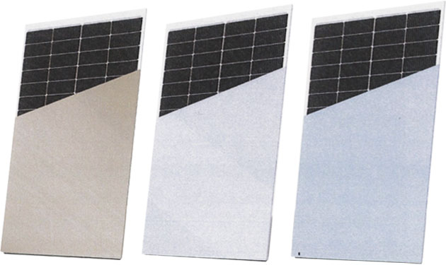 住宅用太陽光パネル発売  木目調など高い意匠性