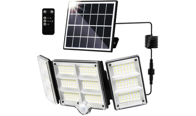 太陽光センサーライト発売