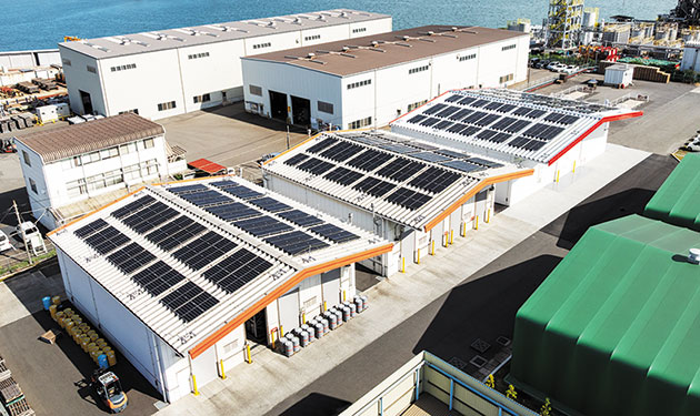 三和建設、危険物倉庫特化で脱炭素を推進