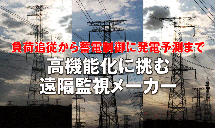 高機能化に挑む遠隔監視メーカー