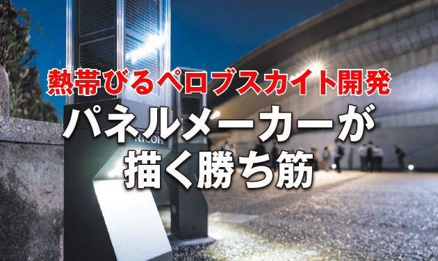 パネルメーカーが描く勝ち筋