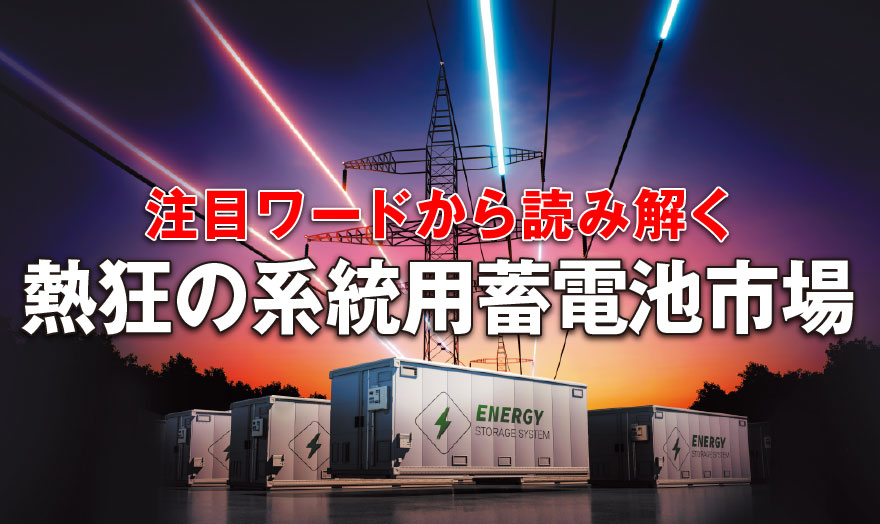 熱狂の系統用蓄電池市場