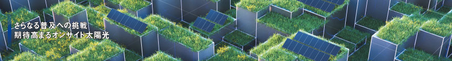 期待高まるオンサイト太陽光